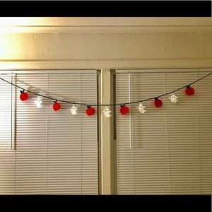 Crocheted Halloween garland